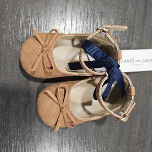 NWT Janie and Jack Baby shoes, 6-12M